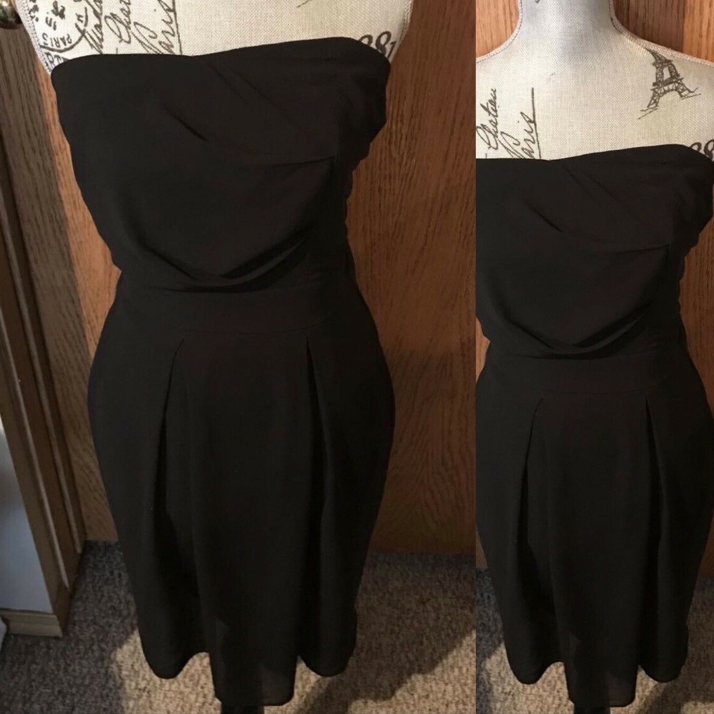 Beautiful plays size strapless fancy dress